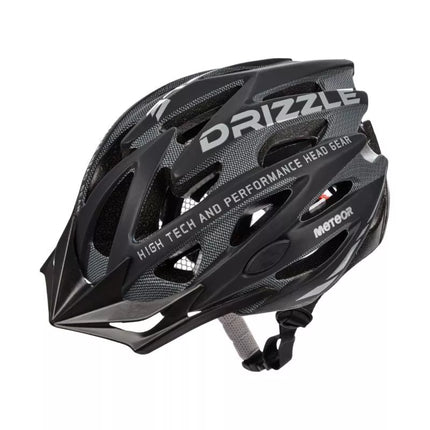 Meteor MV29 Drizzle Dviračio šalmas L 58-61 cm Juoda-Tamsiai Pilka 24712