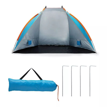 NILS CAMP NC8030 XXL mėlyna paplūdimio palapinė