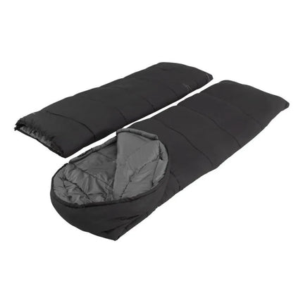 Easy Camp 240209 Sleeping Bag Adult Microfiber, Oxford, Polyester Black