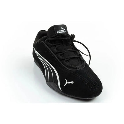 Puma women's sports shoes Catch Soleil SD black natural leather fashionable