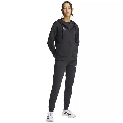 Women's adidas Entrada 26 Full Zip Hoodie Black KF5939