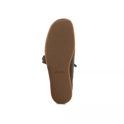 Clarks WallabeeEVO 26180920 Tamsiai alyvuogių zomša