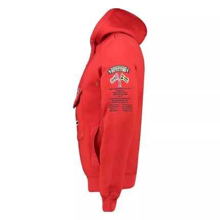Geographical Norway Gymclass DB 054 M WW2485H/GN-Red sportinis džemperis