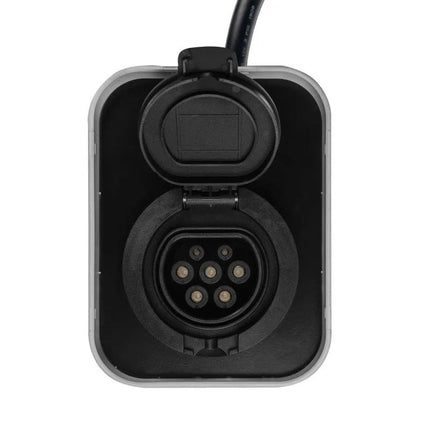 Green Cell Wallbox EV PowerBox 22kW charger with socket and RFID