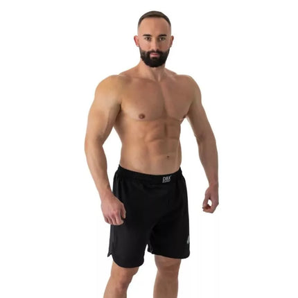 Bushido Black MMA Training Shorts S
