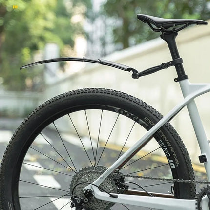 Rockbros FK-810 Folding Telescopic Bicycle Fender Set - Black