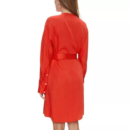 Marškininė suknelė trumpomis rankovėmis Tommy Hilfiger RWB W WW0WW40245