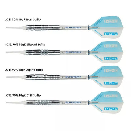 Harrows Ice Darts 90% Softip HS-TNK-000013125