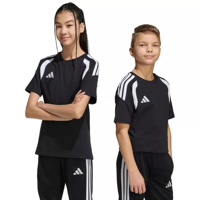 adidas Tiro 26 League marškinėliai vaikams, juodi JY7226