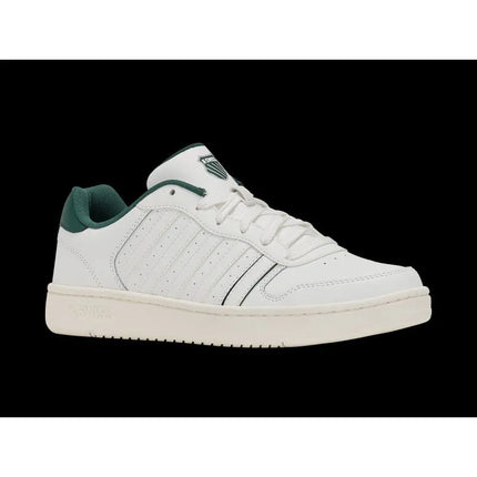 K-Swiss laisvalaikio bateliai COURT PALISADES BRIGHT WHITE/POSY GREEN/SNOW WHITE-M (06931-146-M)