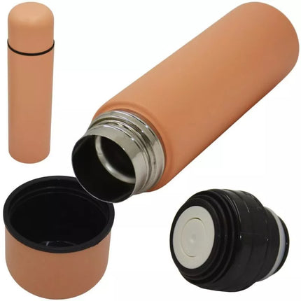 EXCELLENT HOUSEWARE 500 ml oranžinis kelioninis termosas