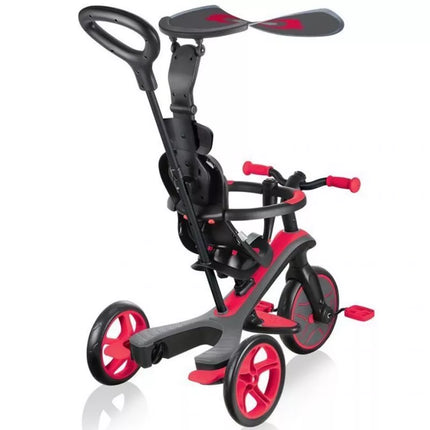 Globber Naujas raudonas Explorer Trike 4in1 632-102-2