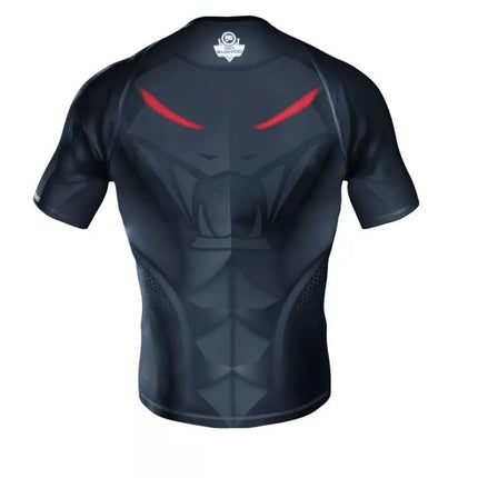 The "Snake" compression Rashguard shirt is made of DBX MORE DRY M material.
