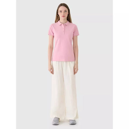 Moteriški "slim fit" polo marškinėliai 4F 4FWMM00TPTSF365-56S