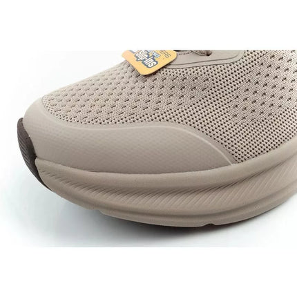 Skechers Bobs Skillz vyriški sportbačiai smėlio spalvos, lengvai įsispiriami