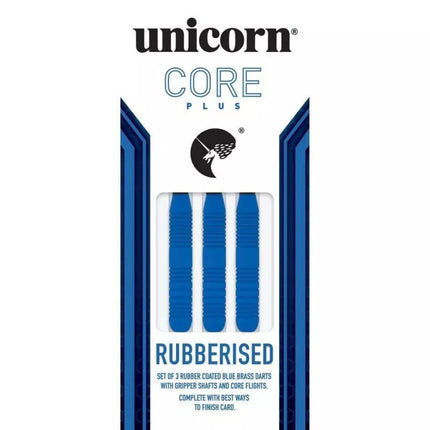 Plieno strėlytės Unicorn Core Plus - Mėlynos gumuotos žalvario 21g:8650|23g:8651|25g:8652