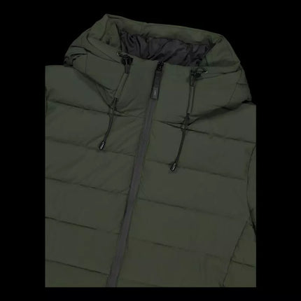 CMP men's winter sports jacket with hood, insulated, green (34K0167/F905)
