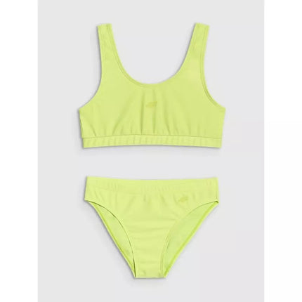 Girls' two-piece swimsuit 4F JUNIOR 4FJWMM00UBKSF027-45S