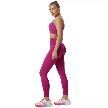 Women's leggings 4F FNK F418 pink 4FWSS26TFTIF418 54S