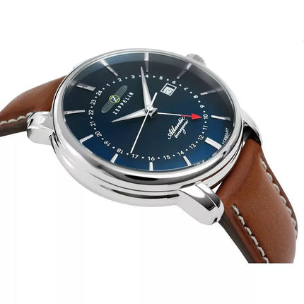 Vyriškas laikrodis ZEPPELIN Atlantic Timezone 8442-3 + DĖŽUTĖ