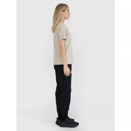 Women's oversize printed T-shirt 4F 4FWSS25TTSHF1994-83S