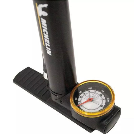 MINI DVIRAČIO POMPA SU MANOMETRU 2in1 ALU MICHELIN 8 bar (120 PSI)