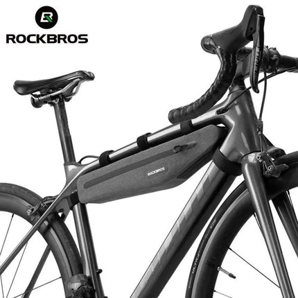 Rockbros AS-052 Waterproof Bike Frame Bag - Gray