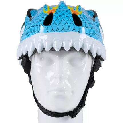 DUNLOP CHILDREN'S ADJUSTABLE CYCLING HELMET SIZE (48-52CM) CROCODILE