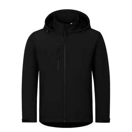 Vyriška takų softshell striukė (Juoda)