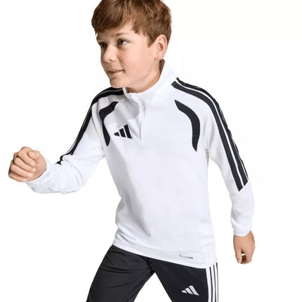 adidas Tiro 26 Lygos treniruočių džemperis vaikams Baltas KC3696