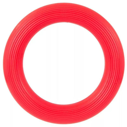 RAUDONAS GUMINIS ŽIEDAS, SKERSMUO 17 CM - TULLO