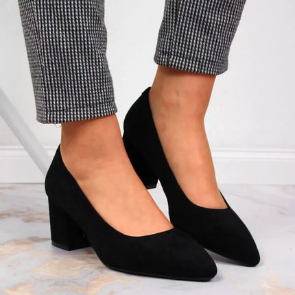 Sergio Leone W SK358A black high heel pumps