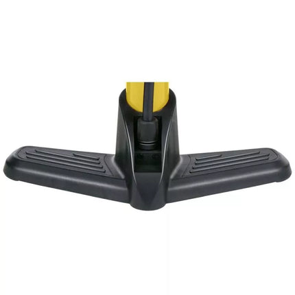 DUNLOP WORKSHOP/BICYCLE PUMP 174 PSI (12 bar) YELLOW