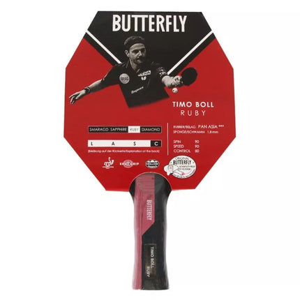 Drugelis Timo Boll Ruby S841445 Stalo Teniso Raketė
