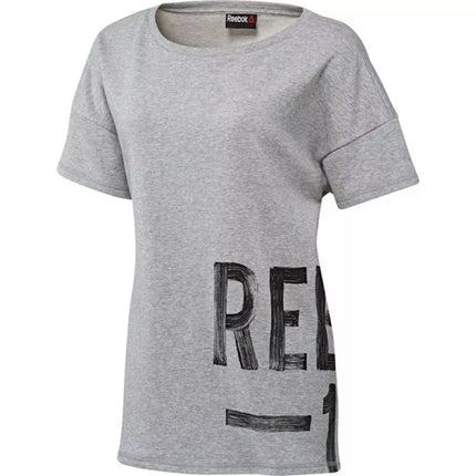 Reebok Faves pilki marškinėliai