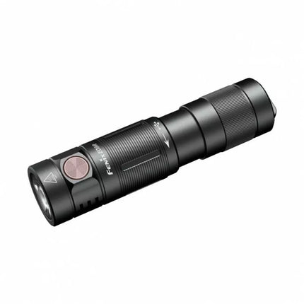 Fenix 600lm 124m LED kišeninis žibintuvėlis su USB-C, su raktų pakabuku - E09R