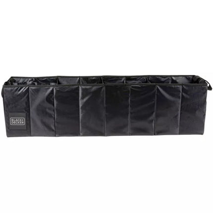 ORGANIZER STORAGE BOX 4 COMPARTMENTS FOLDABLE 110X30X30cm BLACK + DECKER