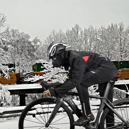Rockbros YPW021 Vėjo nepraleidžianti dviračių sportinė striukė Dydis XL - Juoda