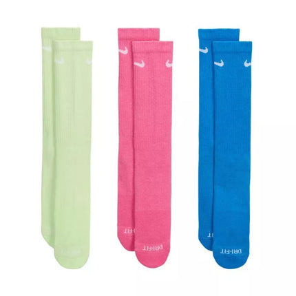 Nike Everyday Plus Pamščių kojinės, 3 poros SX6888 969