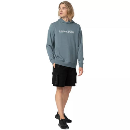 4F "Blizg" 22 Hoodie, vyriškas, dydis S, spalva šviesiai mėlyna