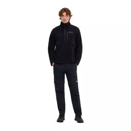 Berghaus Prism PT HZ Vyrų fliso džemperis, dydis M, juodas