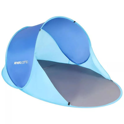 SELF-EXPLODING BEACH SCREEN TENT 190x120x86CM NAVY BLUE