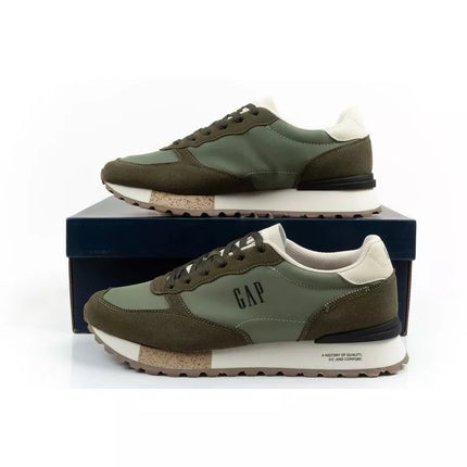 Gap men's sports shoes Osaka green sneakers comfortable fashionable