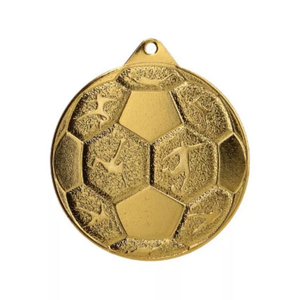MEDALIS IŠ PLIENO FUTBOLAS FI 50 MMC8850/G - AUKSO