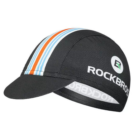 dviračių kepuraitė juoda ir spalvota Rockbros