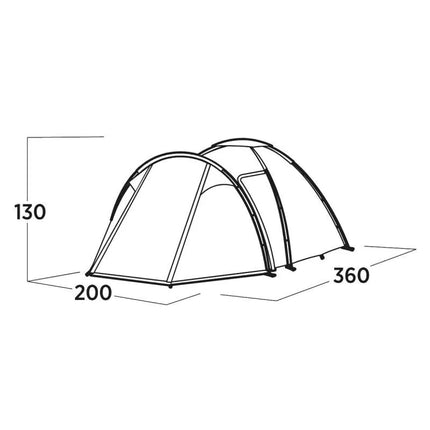 Easy Camp Lomsdal 3 palapinė 3 asmenims