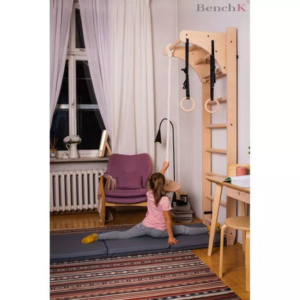 FOLDABLE GYMNASTIC MATTRESS GRAY 180CM BENCHK