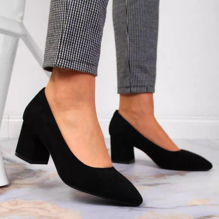 Sergio Leone W SK358A black high heel pumps