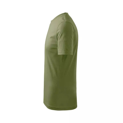 Pagrindiniai Malfini vaikiški marškinėliai MLI-13828 šviesiai chaki