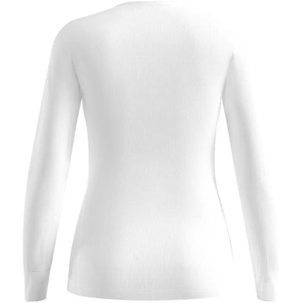 Odlo BL TOP crew neck l/s ACTIVE WARM ECO women's t-shirt size M White